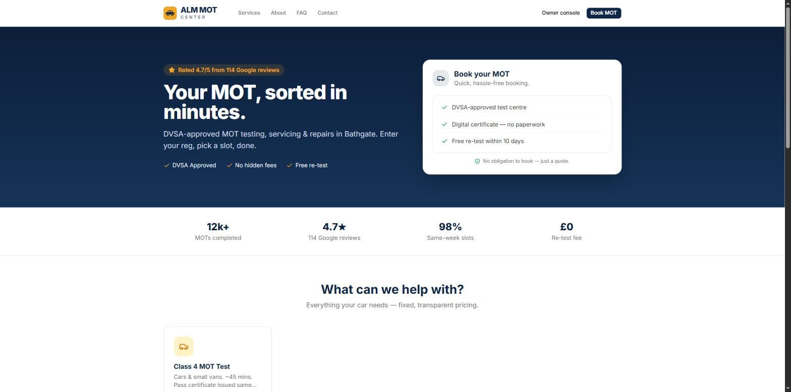 ALM MOT Center preview