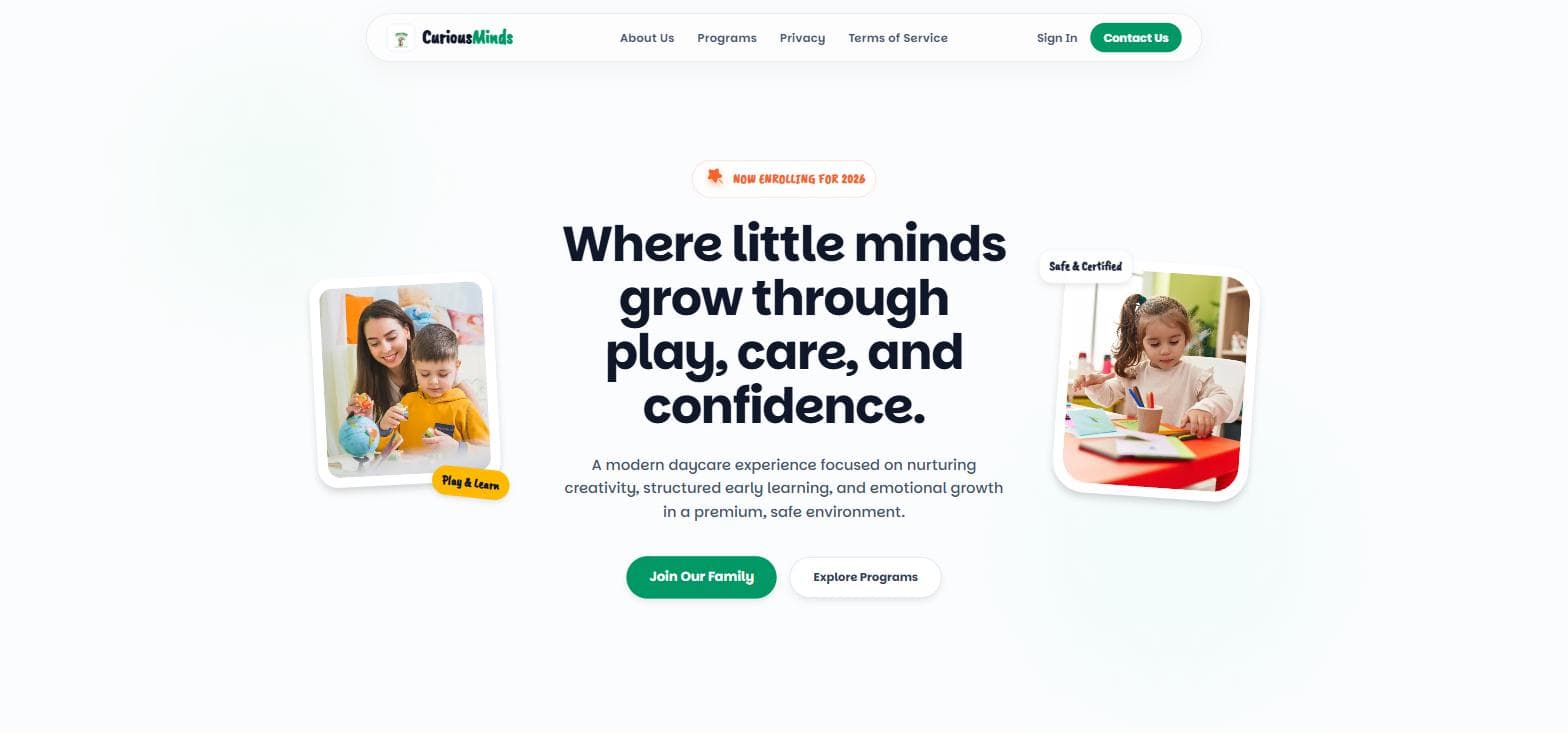 Curious Minds Daycare preview
