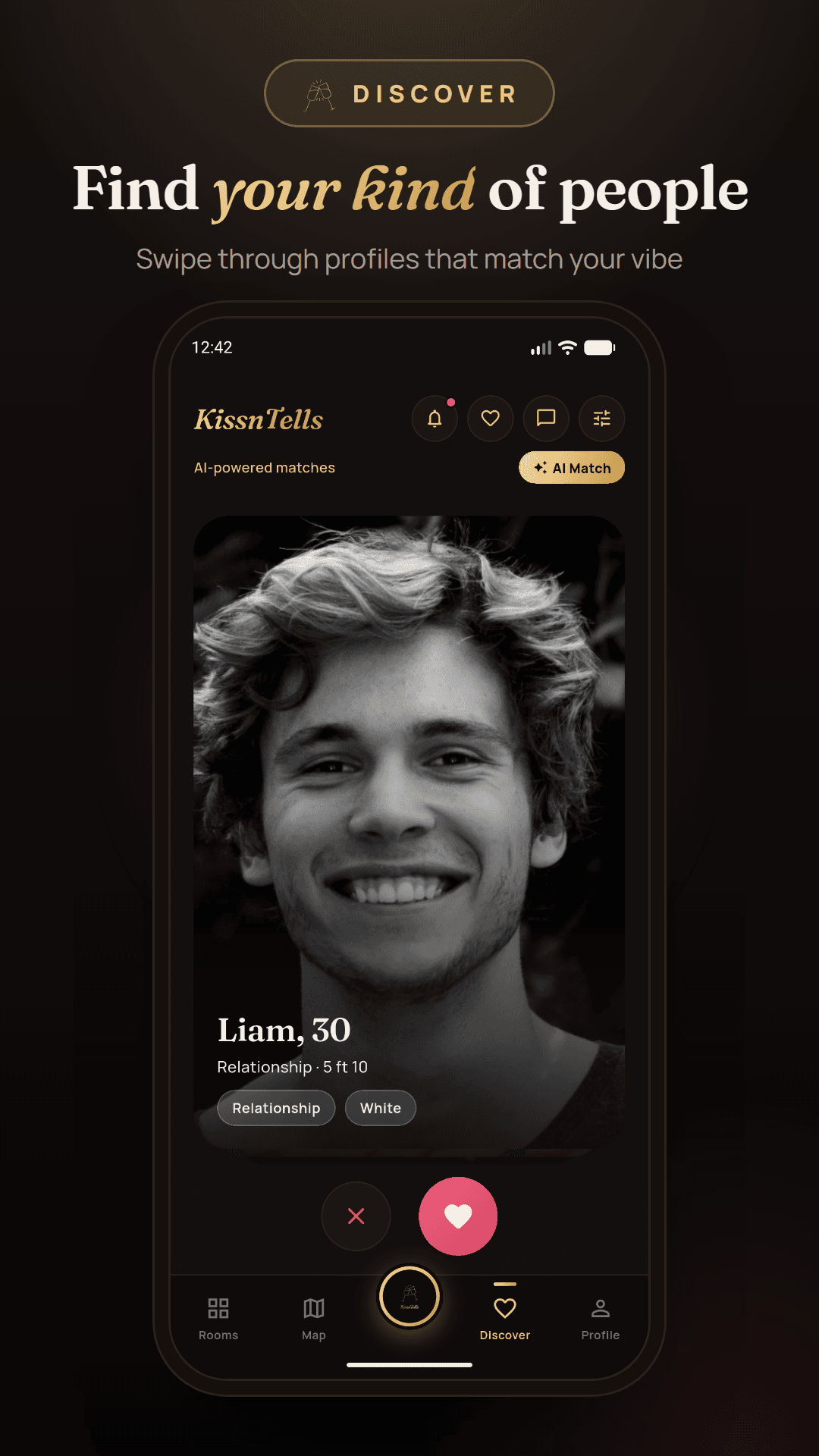 KissnTells screen 2